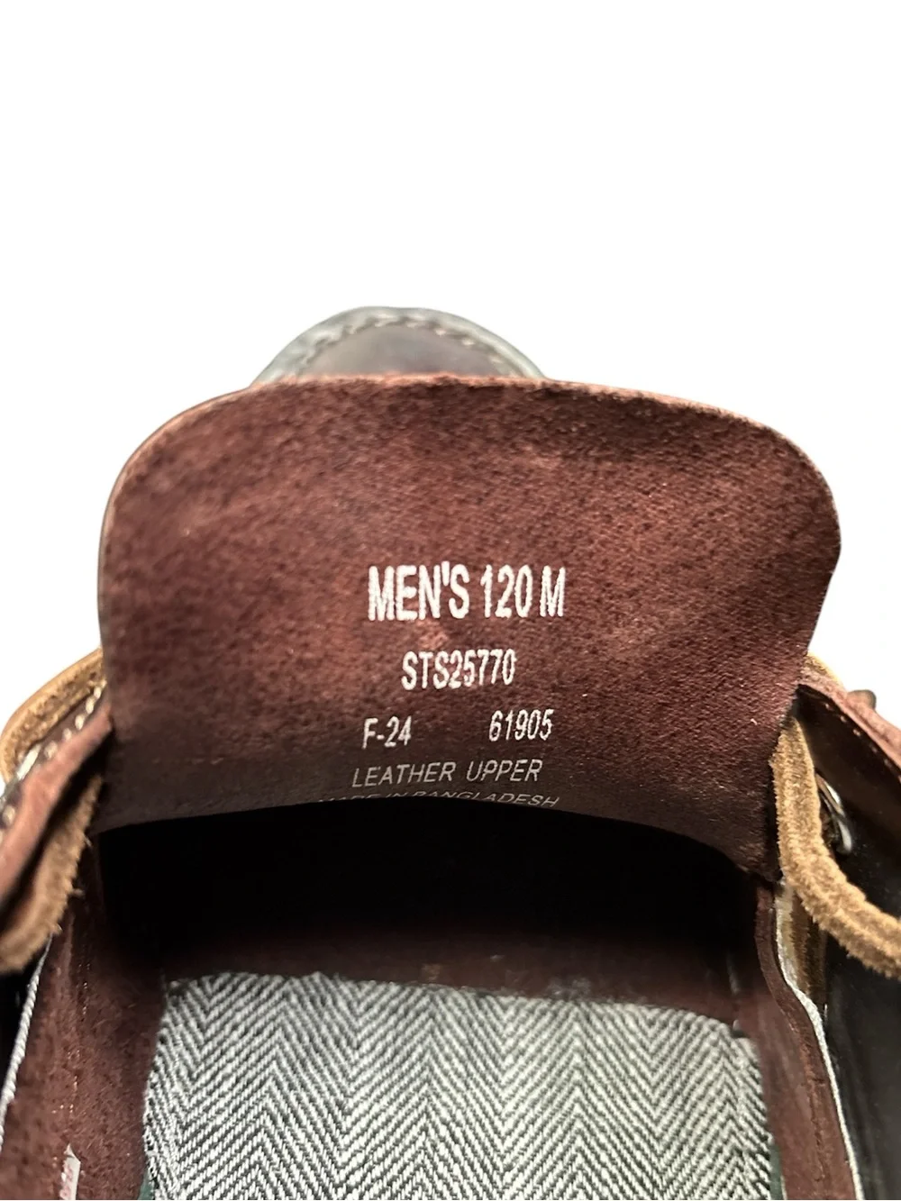 Mens Sperry Authentic Original 2-Eye Boat Shoes Amaretto 12